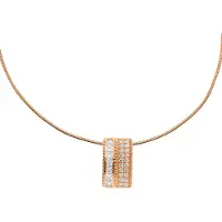 Diamonfire Zilveren Collier met Hanger Rosé-goud plated 803.0367.45