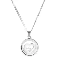 CO88 Collection Dames Zilveren Hanger Ketting - CO88 Collectie 8CN-26020