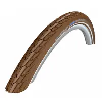Schwalbe Band Road Cruiser 26'' Tubetype Rigid KGuard SBC Brown+Reflex zijwanden