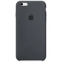 Apple iPhone 6/6s Silicone Case Donkergrijs