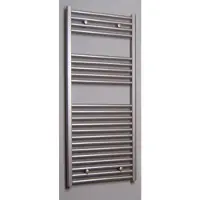 Sanicare Radiator standaard recht 730 watt inclusief ophanging 60x111,8 cm inox-look
