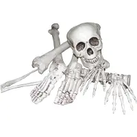Boland Traciks 12 stuks Doodshoofd en beenderen (40 cm) |