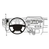 Ford ProClip houder geschikt voor Ford Transit/Tourneo 2007-2013 Left mount