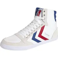 Hummel Sportschoen 'Slimmer Stadil' royal blue/koningsblauw / greige / vuurrood / wit