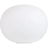 Flos Design tafellamp GLO-BALL, dimbaar, wit / opaal, Woon-/ Eetkamer, Glas, Design, tafellamp