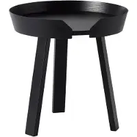 Muuto Around Coffee Table Salontafel Black | Small
