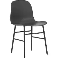 Normann Copenhagen Stoel Form Steel Black