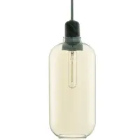 Normann Copenhagen Amp Hanglamp Groot Goud/grijs Marmer - Hanglampen Glas Green - 502119