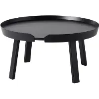 Muuto Around tafel groot zwart