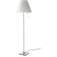 Luce Plan - Grande Costanza dimbaar vloerlamp aluminium / wit