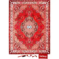 Fatboy Picnic Lounge Picnick Kleed 210x280 Cm Rood - Plastic vloerkleden Polyester Red - 101226
