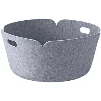 Muuto Restore Round Mand Grey Mélange