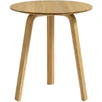 HAY Bella salontafel Oiled oak, Ø45x49 cm