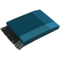 Vitra Colour Block Deken Black | Blue