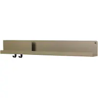 Muuto Folded Shelves Plank Olive | 96 x 13 cm