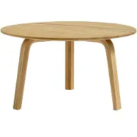 HAY Bella salontafel Oiled oak, Ø60x32 cm