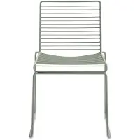 HAY Hee Eetkamerstoel Herfstgroen - Stoelen Gepoedercoat Staal Fall Green - AA598-A223
