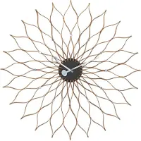 Vitra Sunflower Wandklok En / Zwart - Wandklokken Berk Birch - 20125601