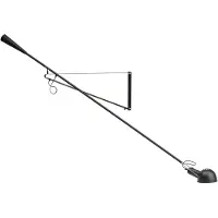 Flos 265 wandlamp van staal, zwart