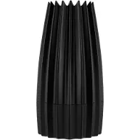 Alessi WAL03B peper- of zoutmolen ø 7,5 cm hoogte 14,2 cm rvs zwart