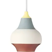 Louis Poulsen Hanglampe , Cirque, dimbare, Meerkleurig, Woonkamer, Metaal, Designer