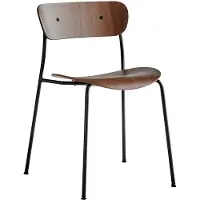 &tradition Pavilion Av1 Stoel Gelakt Walnoot - Stoelen Fineer Walnut - 133834A247