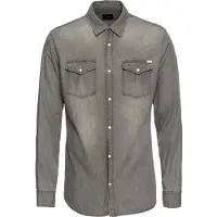 Jack & Jones Overhemd 'Sheridan' grey denim