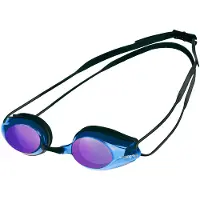 Arena Lunettes de natation Tracks Mirror Bleues et noires Taille unique