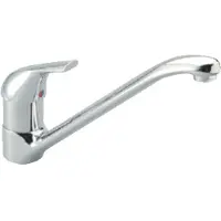 Ideal standard Ceraplan Keukenmengkraan 17.4cm 3/8 inch 1 kraangat temperatuurbegrenzing en waterbesparend Chroom glans