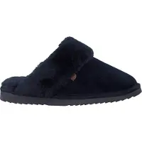 Warmbat Pantoffel Flurry Slipper Women Suede Dark Navy-Schoenmaat 38