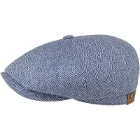 Stetson Hatteras Zijde Flat Cap by