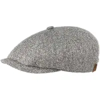 Stetson Hatteras Zijde Flat Cap by