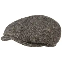 Stetson Hatteras Classic Wool Flat Cap by