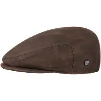 Lierys Leren Flatcap by