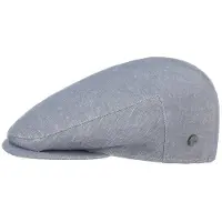 Lierys Inglese Linnen Flat Cap by