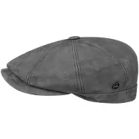 Lierys Nappaleer Wax Flat Cap by