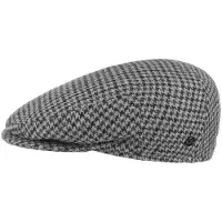 Lierys Britain Houndstooth Flat Cap by