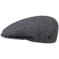 Lierys Britain Houndstooth Flat Cap by