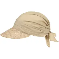 Seeberger Ansali Straw Visor Cap by