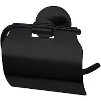 Best design Nero toiletrolhouder mat zwart 4004480