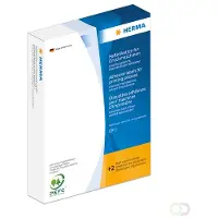 Herma 2852 Hechtetiketten voor drukmachines, DP1, 13 x 40 mm, rood, permanent hechtend