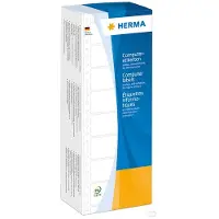 Herma Computeretiketten 8291 eindloos 71,12x69,6 mm 1-banen wit papier mat 2000 st.