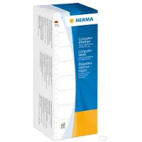 Herma Computeretiketten 8116 eindloos 111,76x48,4 mm 1-banen wit met perforatie papier mat 3000 st.