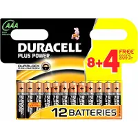 Duracell AAA Plus Power Batterijen