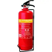 Smartwares 10.014.97 - Brandblusser Schuim 2L - Incl ophangbeugel - Brandklasse AB - BSI Gecertificeerd