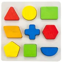 Engelhart Planet Happy Sorteerbord geometrisch 9 vormen
