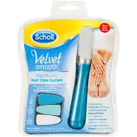 Scholl Elektrische Nagelvijl - Velvet Smooth Blauw