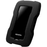 ADATA HD330 - Disque dur - 1 To - externe (portable) - USB 3.1 - AES 256 bits - noir