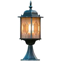 Konstsmide Staande buitenlamp Spaarlamp E27 75 W Milano 7246-759 Zwart, Zilver