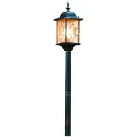 Konstsmide Staande buitenlamp Spaarlamp E27 75 W Milano 7245-759 Zwart, Zilver